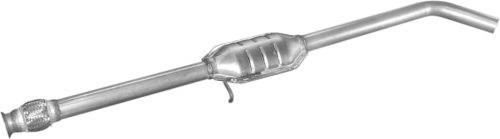 Renault középső kipufogódob K21_67ALU