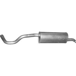 Seat, Skoda, hátsó kipufogódob K23_00ALU