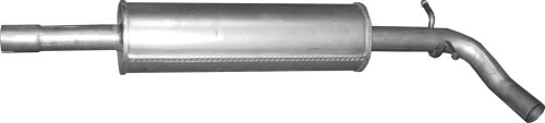 Seat, Skoda, középső kipufogódob K23_01ALU
