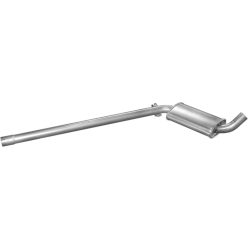 Seat középső kipufogódob K23_05ALU