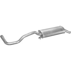 Seat hátsó kipufogódob K23_17ALU