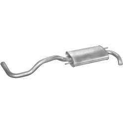 Seat hátsó kipufogódob K23_62ALU