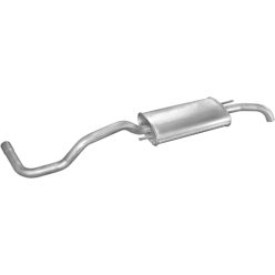 Seat hátsó kipufogódob K23_63ALU