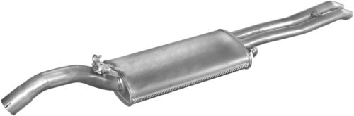 Seat hátsó kipufogódob K23_66ALU
