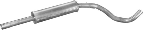 Seat, Volkswagen, középső kipufogódob K23_67ALU