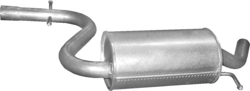 Seat középső kipufogódob K23_87ALU
