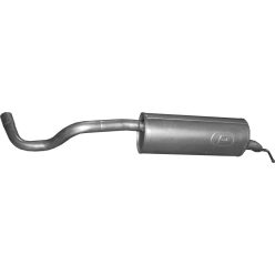 Seat, Skoda, hátsó kipufogódob K24_010ALU