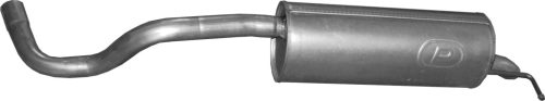 Seat, Skoda, hátsó kipufogódob K24_010ALU