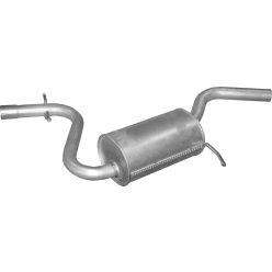 Skoda, Volkswagen, középső kipufogódob K24_08ALU