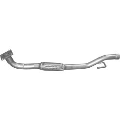 Skoda, Seat, Volkswagen, kipufogócső K24_16ALU