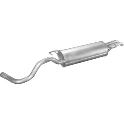 Seat, Skoda, Volkswagen, hátsó kipufogódob K24_27ALU