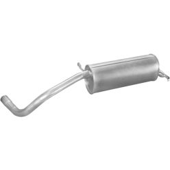 Skoda, Seat, Volkswagen, hátsó kipufogódob K24_35ALU