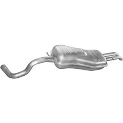 Seat, Skoda, Volkswagen, hátsó kipufogódob K24_37ALU
