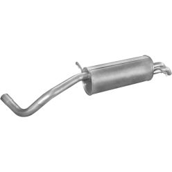 Seat, Skoda, hátsó kipufogódob K24_45ALU