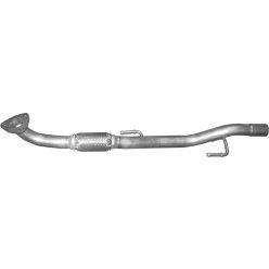 Skoda, Seat, Volkswagen, kipufogócső K24_46ALU