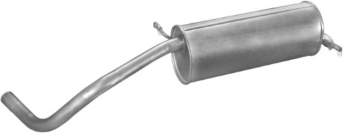Volkswagen, Seat, Skoda, hátsó kipufogódob K24_48ALU