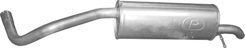 Skoda, Seat, Volkswagen, hátsó kipufogódob K24_49ALU