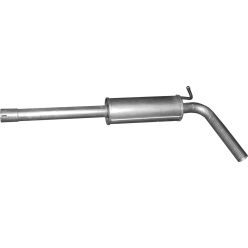 Skoda, Seat, Volkswagen, középső kipufogódob K24_78ALU