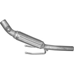 Seat, Skoda, Volkswagen, kipufogó leömlőcső K24_79ALU