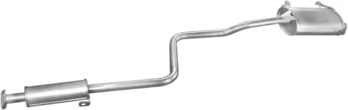 Suzuki hátsó kipufogódob K25_23ALU