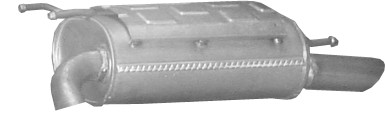 Suzuki hátsó kipufogódob K25_67ALU