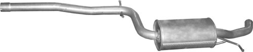 Volkswagen középső kipufogódob K30_157ALU