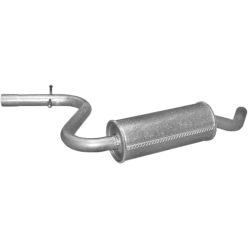 Seat, Volkswagen, középső kipufogódob K30_257ALU