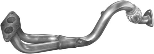 Volkswagen kipufogó leömlőcső K30_454ALU