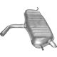 Volkswagen hátsó kipufogódob K30_614ALU