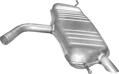 Volkswagen hátsó kipufogódob K30_616ALU