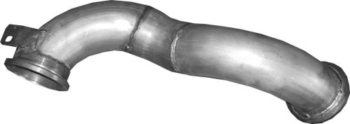 DAF középső kipufogócső K61_62ALU