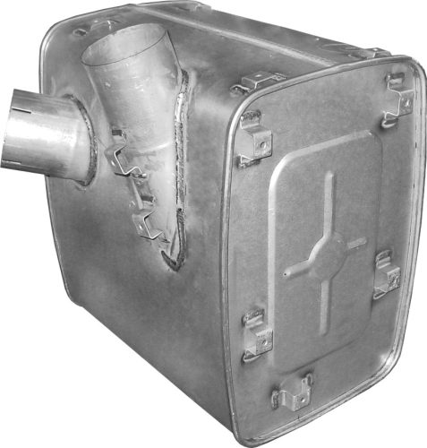 Mercedes kipufogódob K69_199ALU