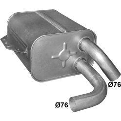 Mercedes kipufogódob K69_63ALU