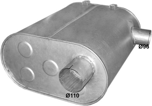 Renault kipufogódob K70_10ALU