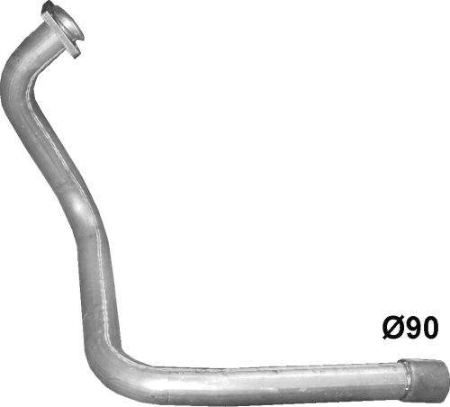 Renault kipufogó leömlőcső K70_16ALU