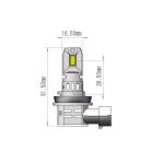 M-Tech, Pro Smart LED izzó, H8/H11, Szett
