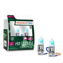   Power-Tec, Extrem Weather Control halogén izzó, H3, 12V, 2db