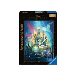 Puzzle 1000 db - Disney kastély Ariel