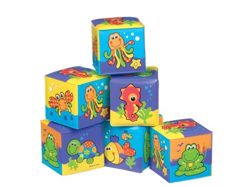 Első puha építőkockám 6 darabos készlet