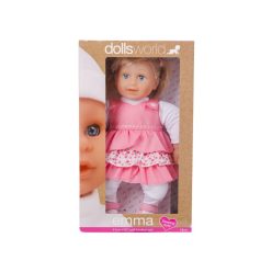 Emma puha fésülhető baba - 41 cm, többféle