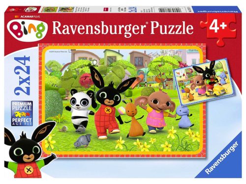 Puzzle 2x24 db - Bing és barátai