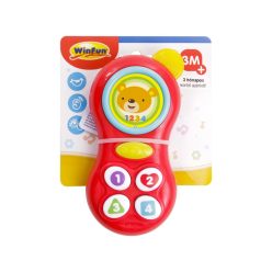 Maci zenélő bébi mobiltelefon