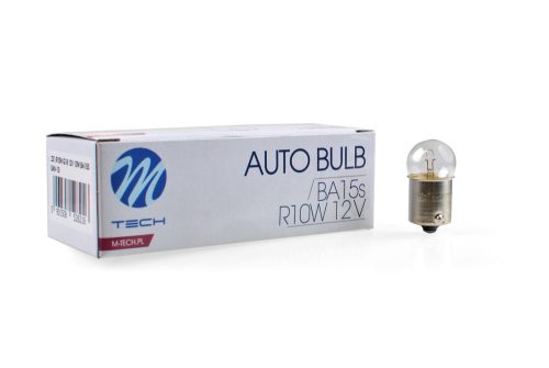 M-Tech, Halogén izzó, Ba15s, 10W, 12V,, 1db