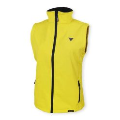   Dressa Softshell vízálló női mellény polár béléssel - sárga
