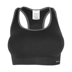   Dressa Active seamless varrás nélküli női top sportmelltartó - fekete